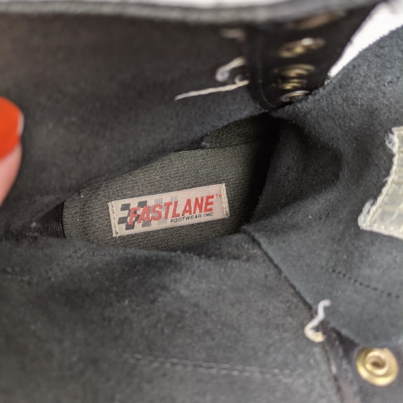 Vintage Chevy Trucks Black Leather Combat Boots - Picture 13 of 14